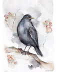 Solsort | Fine Art Giclée kunsttryk