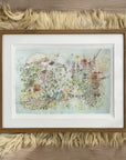 Martsviol og løgkarse | Fine Art Giclée kunsttryk