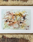 Blåhat og kongepen | Fine Art Giclée kunsttryk