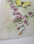 Citronsommerfugl i gederams | Fine Art Giclée kunsttryk