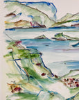 Færøsk landskab | Fine Art Giclée kunsttryk