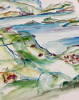 Færøsk landskab | Fine Art Giclée kunsttryk