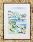 Færøsk landskab | Fine Art Giclée kunsttryk