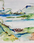 Færøsk landskab | Fine Art Giclée kunsttryk