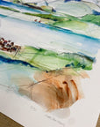 Færøsk landskab | Fine Art Giclée kunsttryk