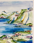 Færøsk landskab | Fine Art Giclée kunsttryk