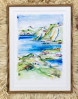 Færøsk landskab | Fine Art Giclée kunsttryk