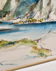 Færøsk landskab | Original akvarel