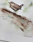 Gærdesmutte | Fine Art Giclée kunsttryk