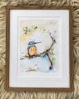 Isfugl | Fine Art Giclée kunsttryk