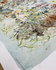 Martsviol og løgkarse | Fine Art Giclée kunsttryk