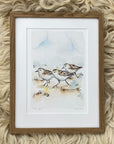Sandløbere | Fine Art Giclée kunsttryk