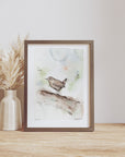 Gærdesmutte | Fine Art Giclée kunsttryk
