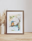 Isfugl | Fine Art Giclée kunsttryk