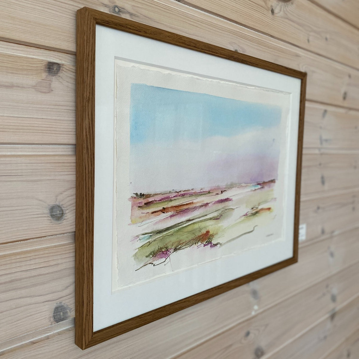 Læsø landskab II | original akvarel