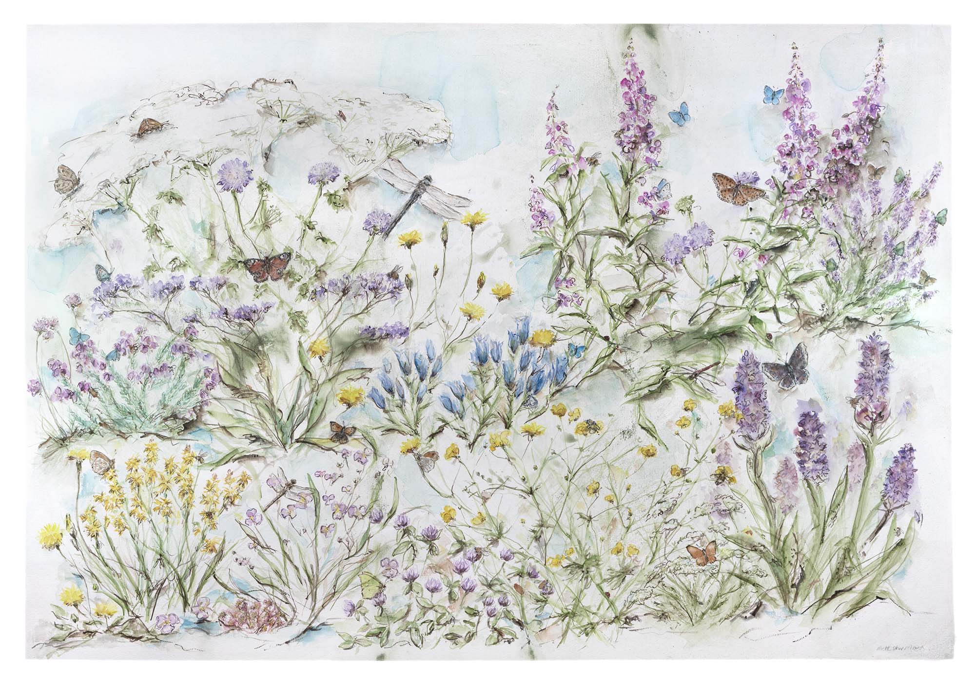 Læsø flora | Kunsttryk A2
